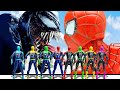 Hulk Vs Superhero Spider-man Swingmming Pool In The Spider-Verse Figure Stopmotion