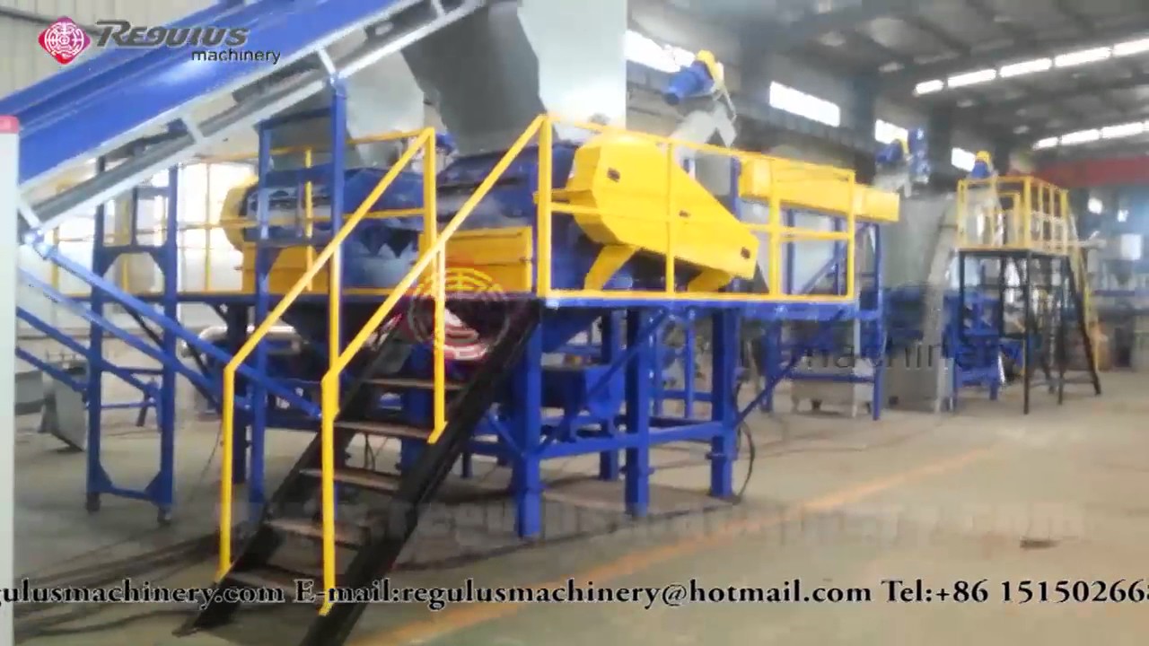 2000kg/hour PET Bottles Recycling Plant YouTube