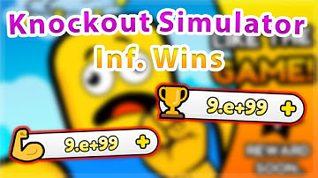 Knockout Simulator | Inf. Wins / Strength / Powers Script