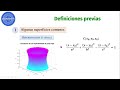 Parametrización de superficies Teoría