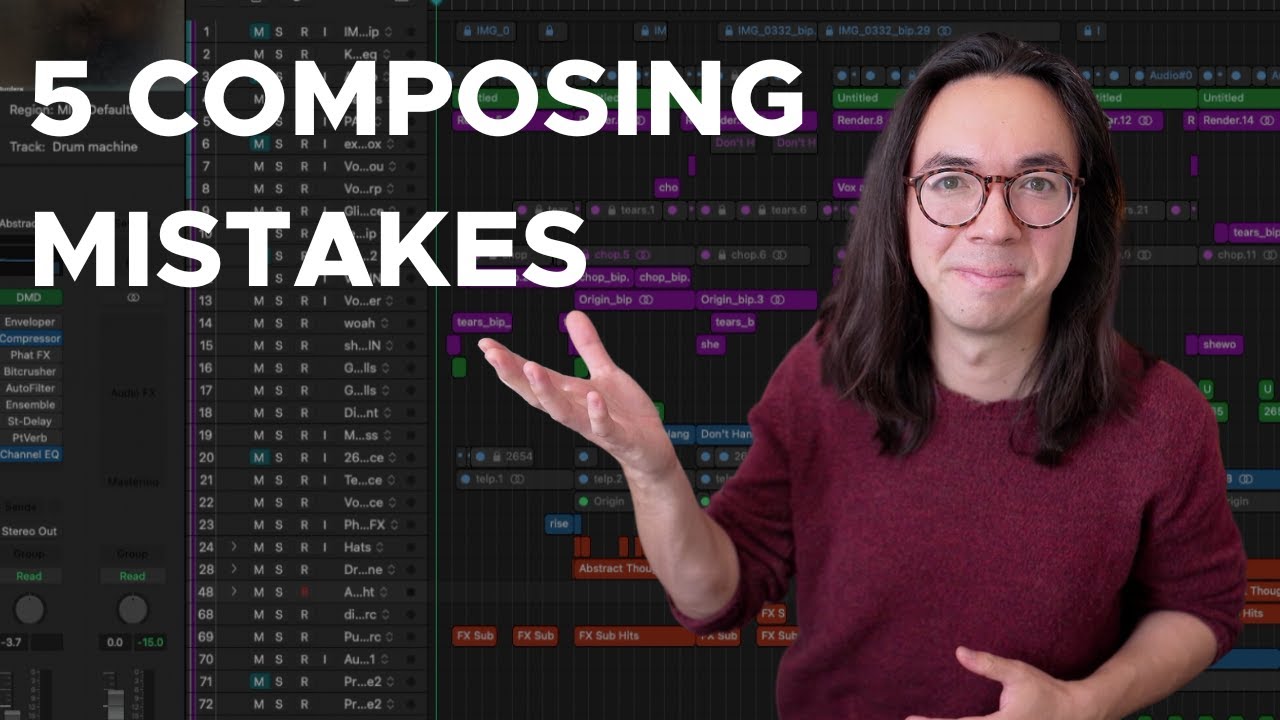5 Mistakes when Composing in a DAW - YouTube