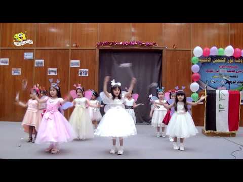 اطفال روضه نور الشمس الاهلية في فقره فرفش يافرشة تنضيم واشراف فرقة سبونج بوب الترفيهية