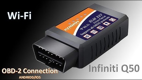 ELM 327 Wi-Fi Bluetooth OBD-2 Connection with ANDRIOD IOS {ELM 327} [OBD 2] (Alarm Error Codes Scan)
