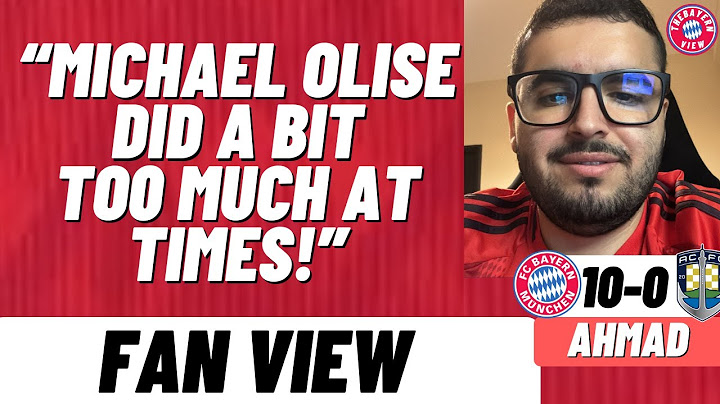 “Michael Olise Did A Bit Too Much At Times!” - Bayern Munich 10-0 Auckland City - Fan Cam (Ahmad)