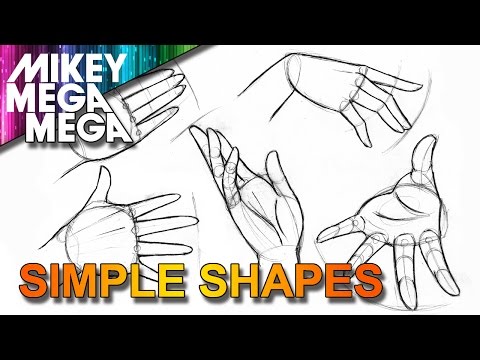 Video: How To Draw A Human Hand