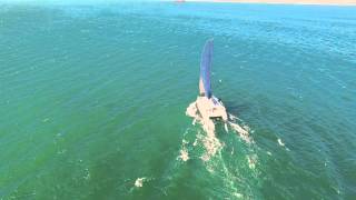 Xquisite Yachts X5 SAIL Cape Town drone video