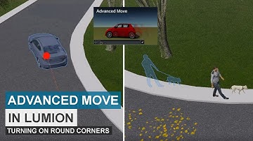How to use ADVANCED MOVE EFFECT on round corners in LUMION ep. 3