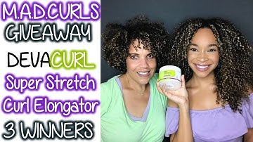 GIVEAWAY!! | DevaCurl Super Stretch Coconut Curl Elongator | 3 Winners!! | CLOSED