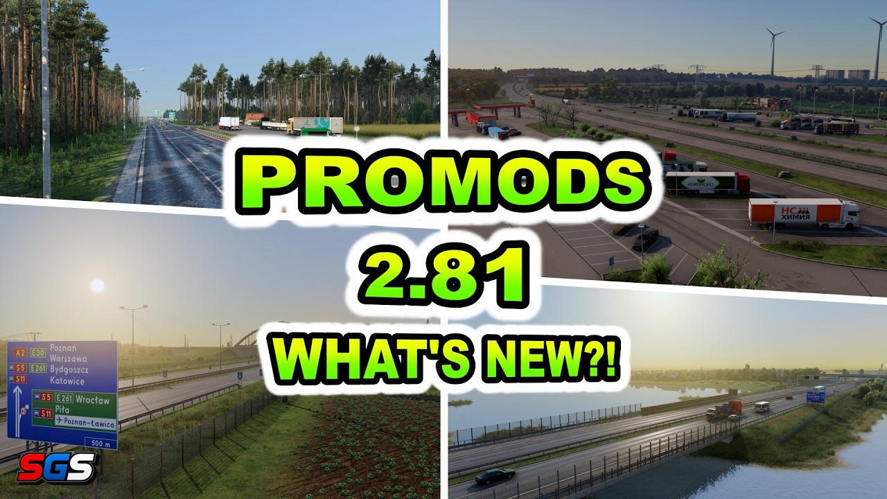 |ETS2 1.58| ProMods 2.81 - What's New?!