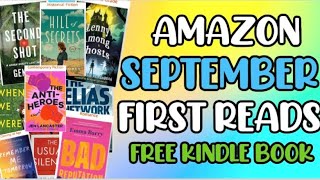 September Amazon First Reads