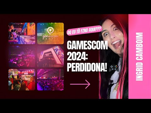 Gamescom com Meu Namorado Gamer: E Eu Perdida! 😂