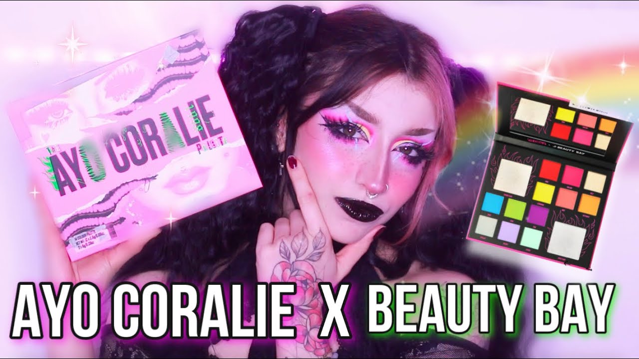 ON TESTE LA PALETTE D'AYO CORALIE X BEAUTY BAY : mimi ou pas ?