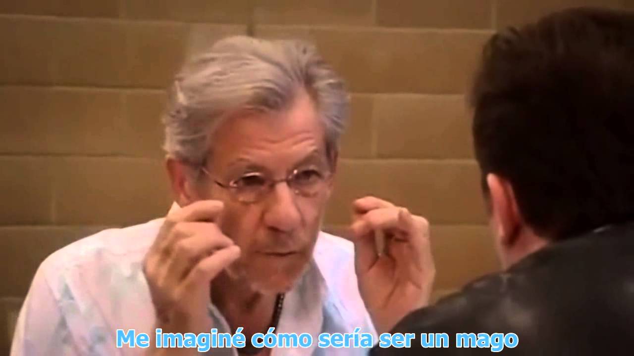 Extras El Método de actuación de Sir Ian McKellen (sub español) YouTube