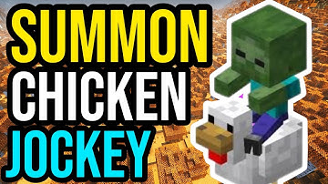 How To Get Chicken Jockey Easily In Minecraft Java & Bedrock