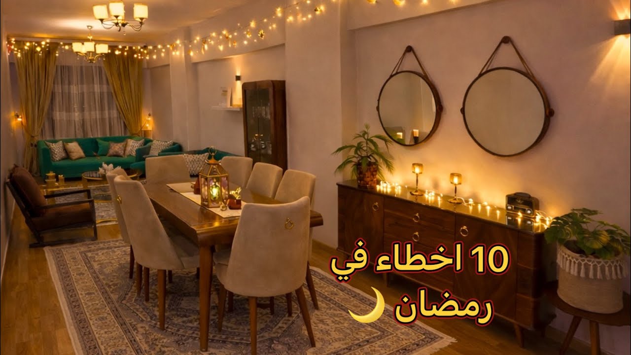 رمضان السنادي غير 🌙✍️10 اخطاء اوعي تعمليها في رمضان 2026 