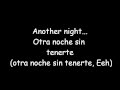 Another Night —  Proyecto Uno (Letra) JFM