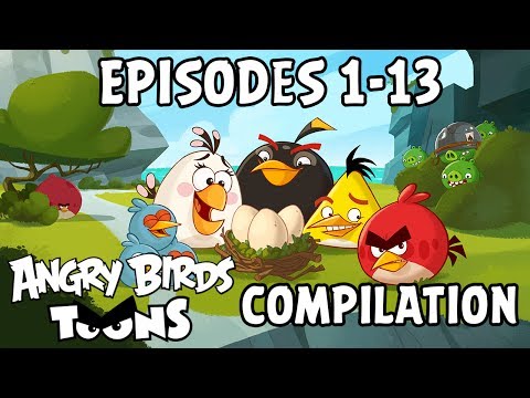 Angry Birds Toons Compilation | Season 1 Mashup | Ep1-13