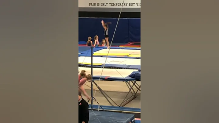 5 year old level 6 USAG T&T routine 2019