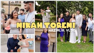 KINA, NIKAH ÖNCESİ VE SONRASI VLOG 🔥İngiltere 🐞 benimle hazırlan 💜 günlük vlog