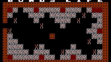 Atari Boulder Dash (Exploding BDash 2). Cave 20. Bonus Life