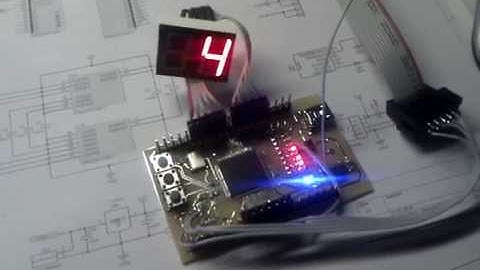 Altera MAX 2 EPM240T100 тестовая программа