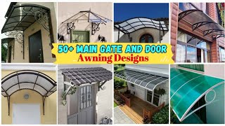 Main Door and Window Awning Design ideas Metal and Polycarbonate Canopy ideas