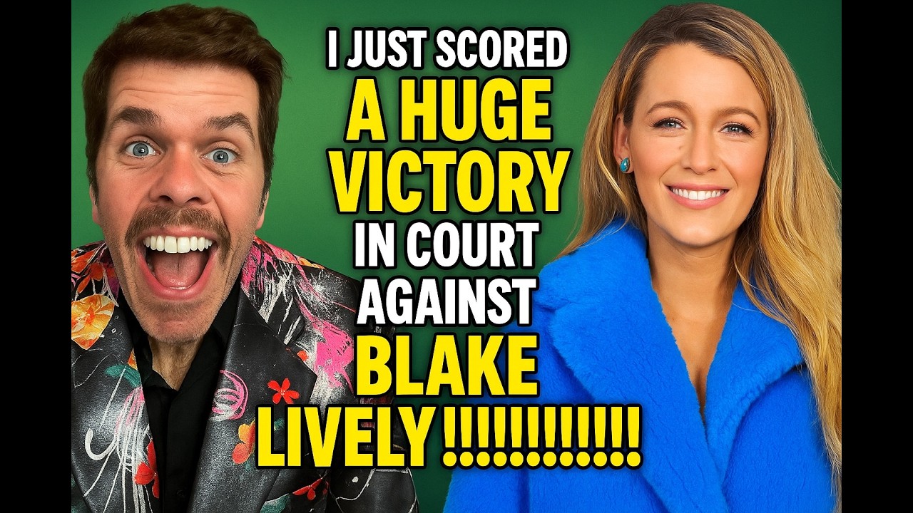 OMFG!!!!! I Just Scored A HUGE Victory In Court Against Blake Lively!!!!!!!!!!!!!! | Perez Hilton