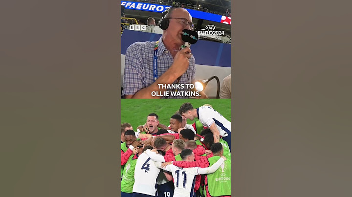 Alan Shearer celebrates Ollie Watkins' winner! 🏴󠁧󠁢󠁥󠁮󠁧󠁿