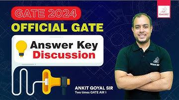 Official GATE Answer Key Discussion | GATE 2024 | Ankit Goyal | One Man Army