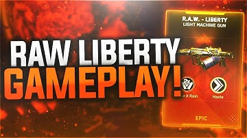 Epic "R.A.W. - LIBERTY" SETUP IS BEAST! JUGGERNAUT MEDAL FAIL?! RAW LIBERTY GAMEPLAY! (COD IW)