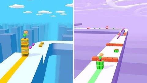 Cube Surfer | Levels 15-20 | Android GamePlay Walkthrough