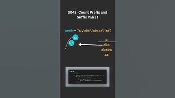 Count Prefix & Suffix Pairs in 60 Seconds! 🔍 | Coding Tutorial