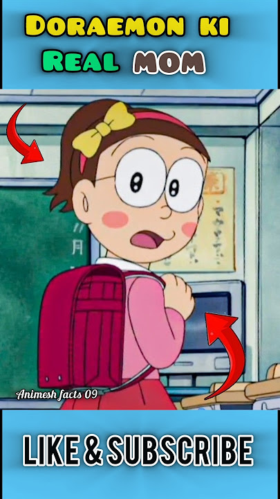 Doraemon Ki Real Mom❓ #doraemon #shinchan #facts #shorts