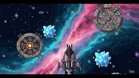 Python | PyGame | Space Odyssey Awaken | tutorial course part 2 | Background, More space debris