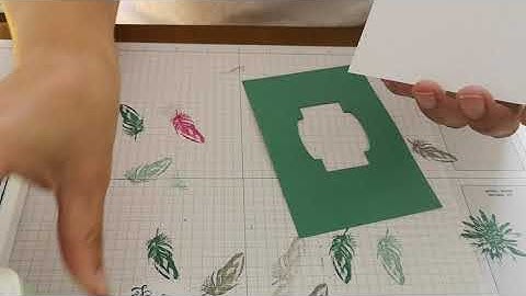 Card using the Stampin Up Positive Thoughts stamp set