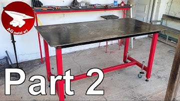 Welding Table Build - Part 2