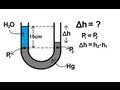 Physics - Fluid Statics (7 of 10) Pressure Gauge