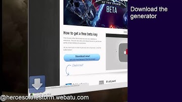 Free HEROES OF THE STORM BETA KEY - Actually WORKS! HEROES OF THE STORM BETA KEY [JAN/FEB 2015]