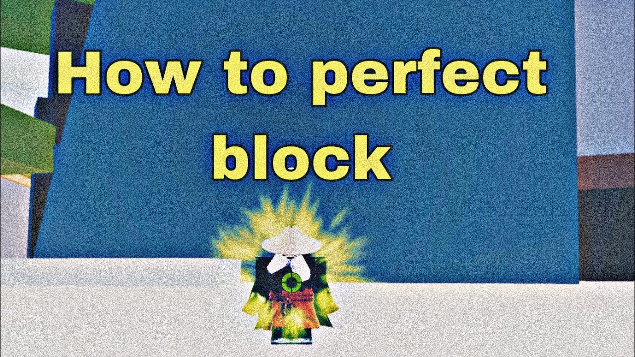 How to perfect block in Shindo life | Shindo life - YouTube