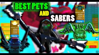 Saber Simulator-Max Sabers And Best Pets!!