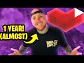 TIMTHETATMAN HAS BEEN STREAMING ON YOUTUBE FOR ALMOST A YEAR...