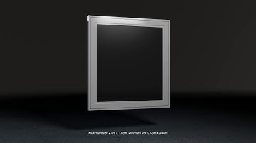 Prowler Proof Hinge Window Security Screen - Many Sizes