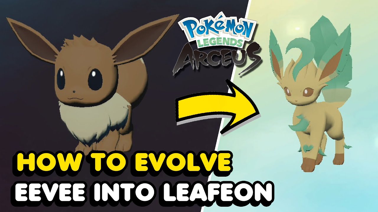 🦊 How To Get EEVEE & ALL EVOLUTIONS in Pokemon Legends: Arceus 
