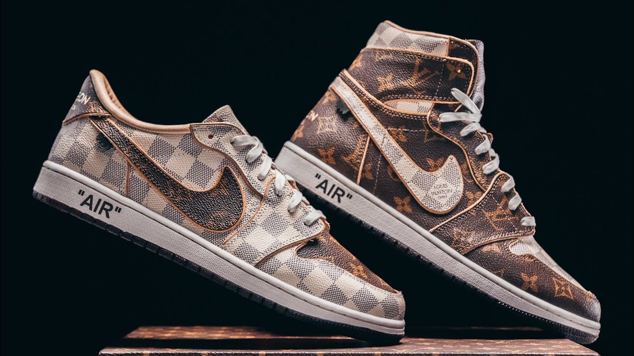 The Louis Vuitton and Nike Air Force 1 Collection Tributes Virgil
