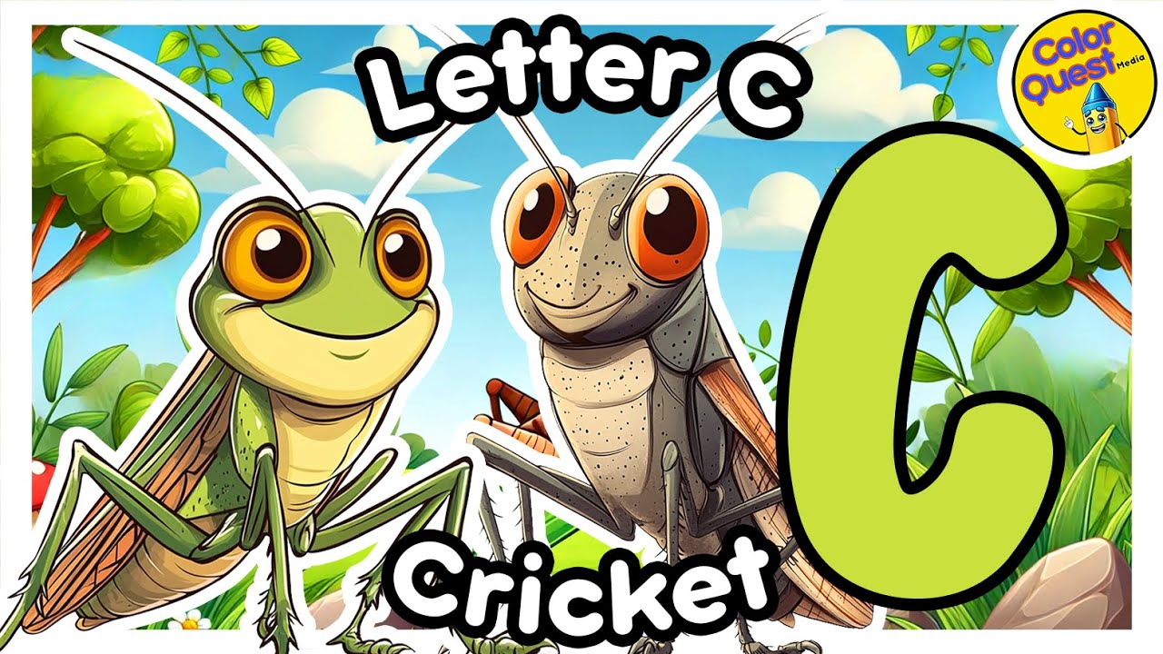 NEW Letter C Song! ABC Insects Alphabet Song for Kids! LEARN English ...