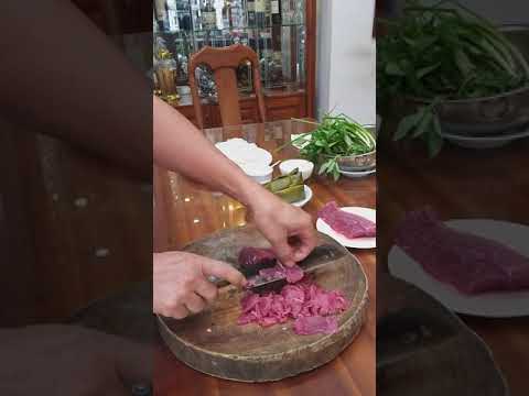 Video: Thịt Bò Thái