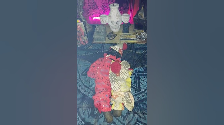 Aloof the demon clown doll