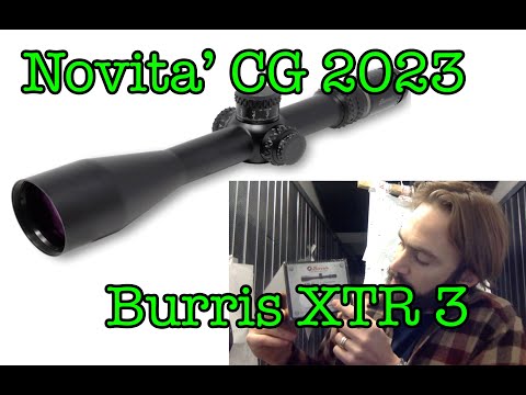 NOVITA' CACCIATORI GIOVANI : UNBOXING BURRIS XTR 3