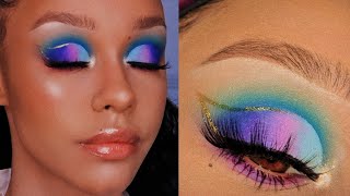 GRWM // NEW EYN BRIGHT MATTE PALETTE 😍 beautybay