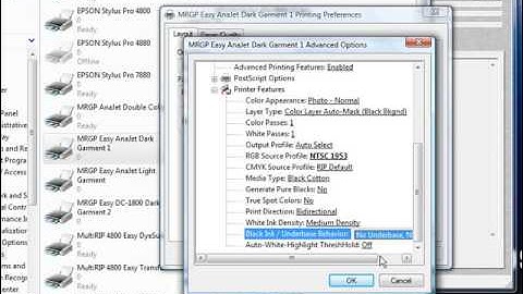 Setting Defaults for MultiRIP GP dtg RIP Printer Queues